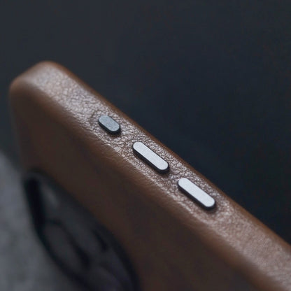 MagSafe Cowhide Leather iPhone Case