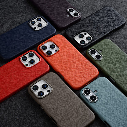 MagSafe Leather iPhone Case