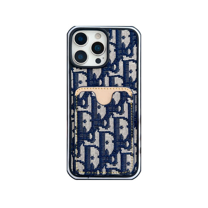 Fabrics CD iPhone Case With Card Holder -CFK251217