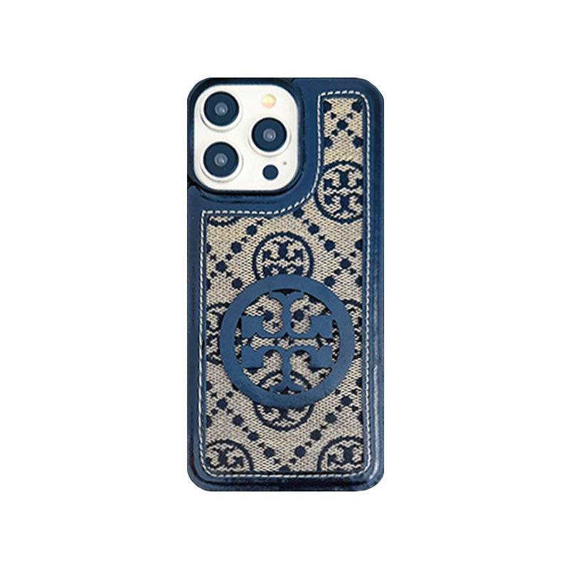 Classic TB iPhone Case With Strap Yellow -SL240411