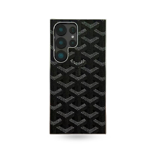 Luxury Leather GD Samsung Galaxy S Series Case Black -SXK251625