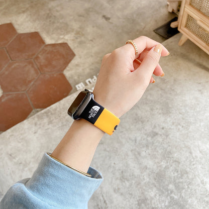 Silica Gel TNF Apple Watch Band Yellow-BBD251428