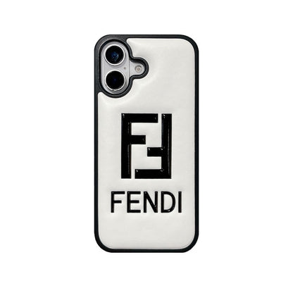 Puffer FD iPhone Case White-FDK251402