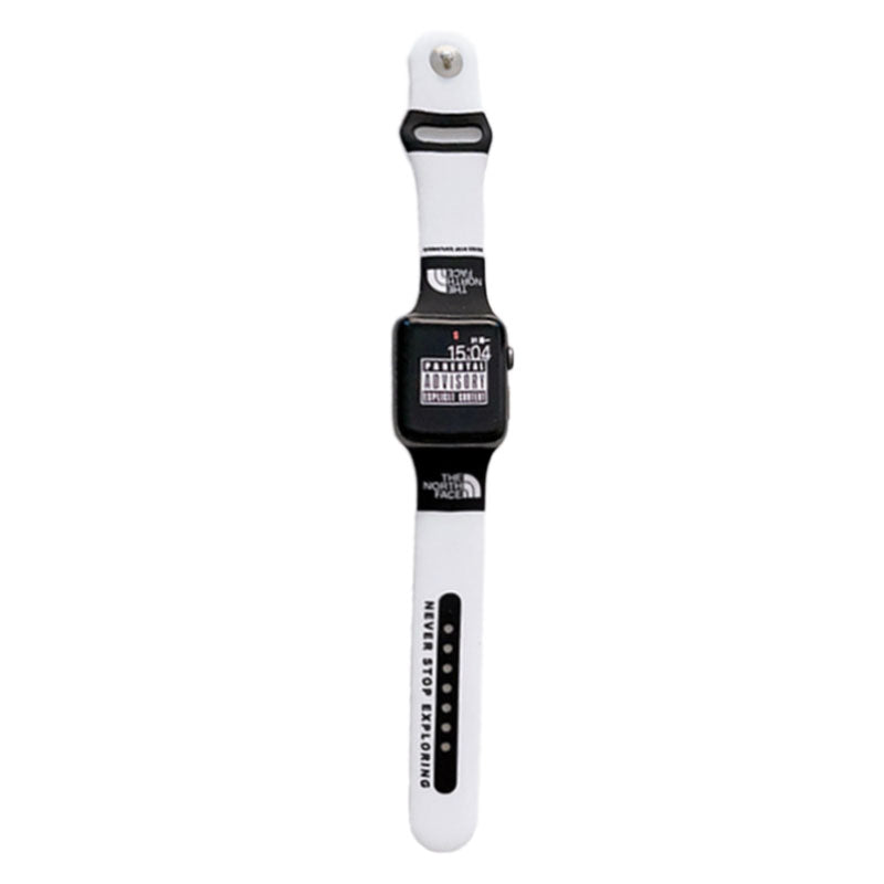 Silica Gel TNF Apple Watch Band Yellow-BBD251428