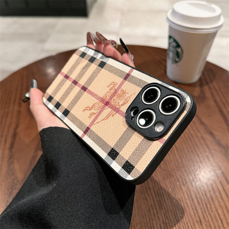 BB Leather  iPhone Case-QBK241345
