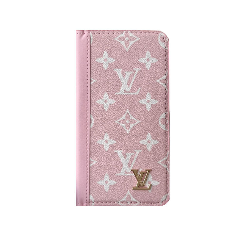 Premium Leather Folio Wallet Case for iPhone Big Printing -CFLB251816