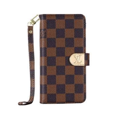 Luxury Monogram iPhone Case With Zipper Wallet And Strap -CFLB251520