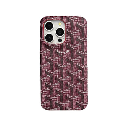 GD iPhone Case Red Leather-YBK241523