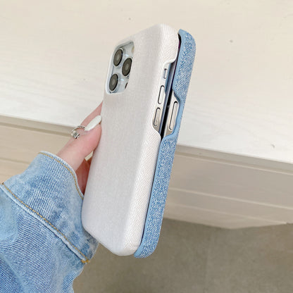 Twill Denim iPhone Case