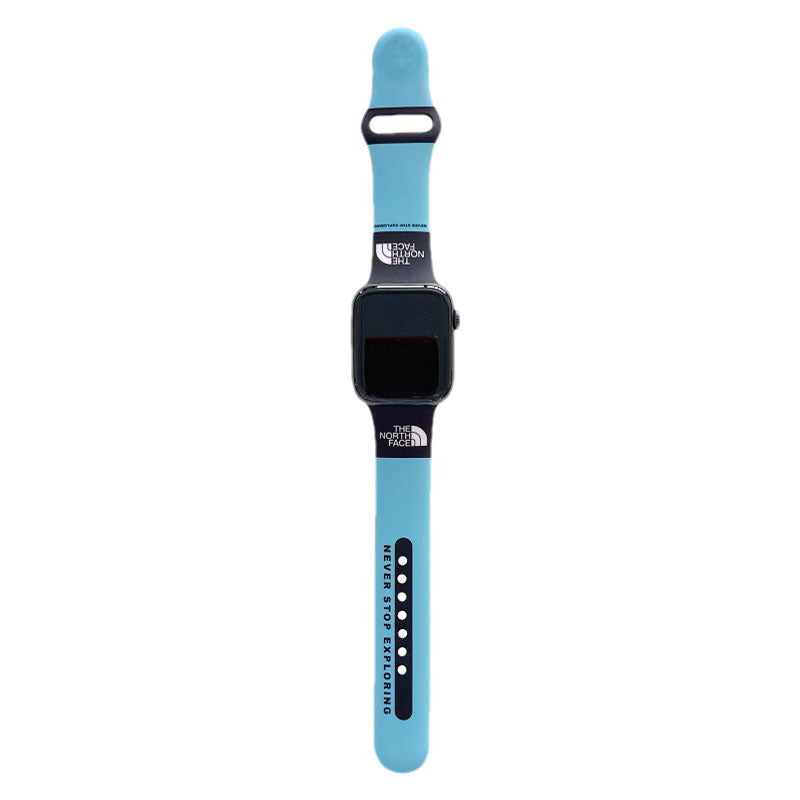 Silica Gel TNF Apple Watch Band Yellow-BBD251428