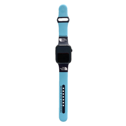 Silica Gel TNF Apple Watch Band Black-BBD251428