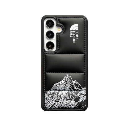 Snow Mountain Puffer TNF Samsung Galaxy S Series Case Gray -XSK251436