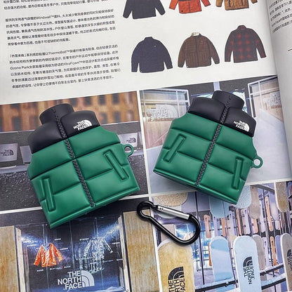 Down Jacket NF AirPods Pro Cases Green-YRK251420