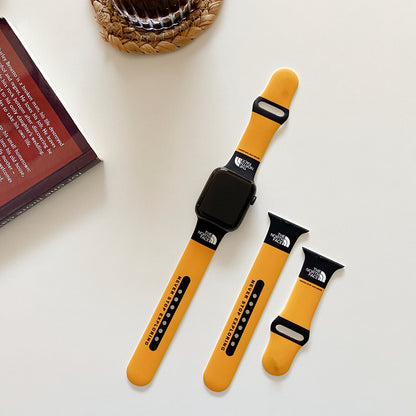 Silica Gel TNF Apple Watch Band Yellow-BBD251428
