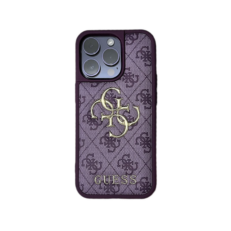 GS iPhone Case Silicone Purple-240325
