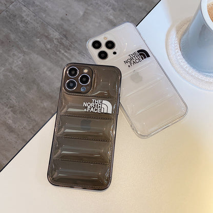 Clear NF iPhone Case-Black