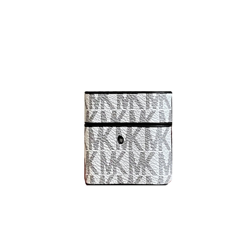 Leather MK AirPods Cases Black-JDK251608