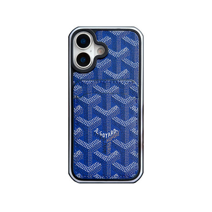 Leather GD iPhone Case With Card Holder -CFK251502