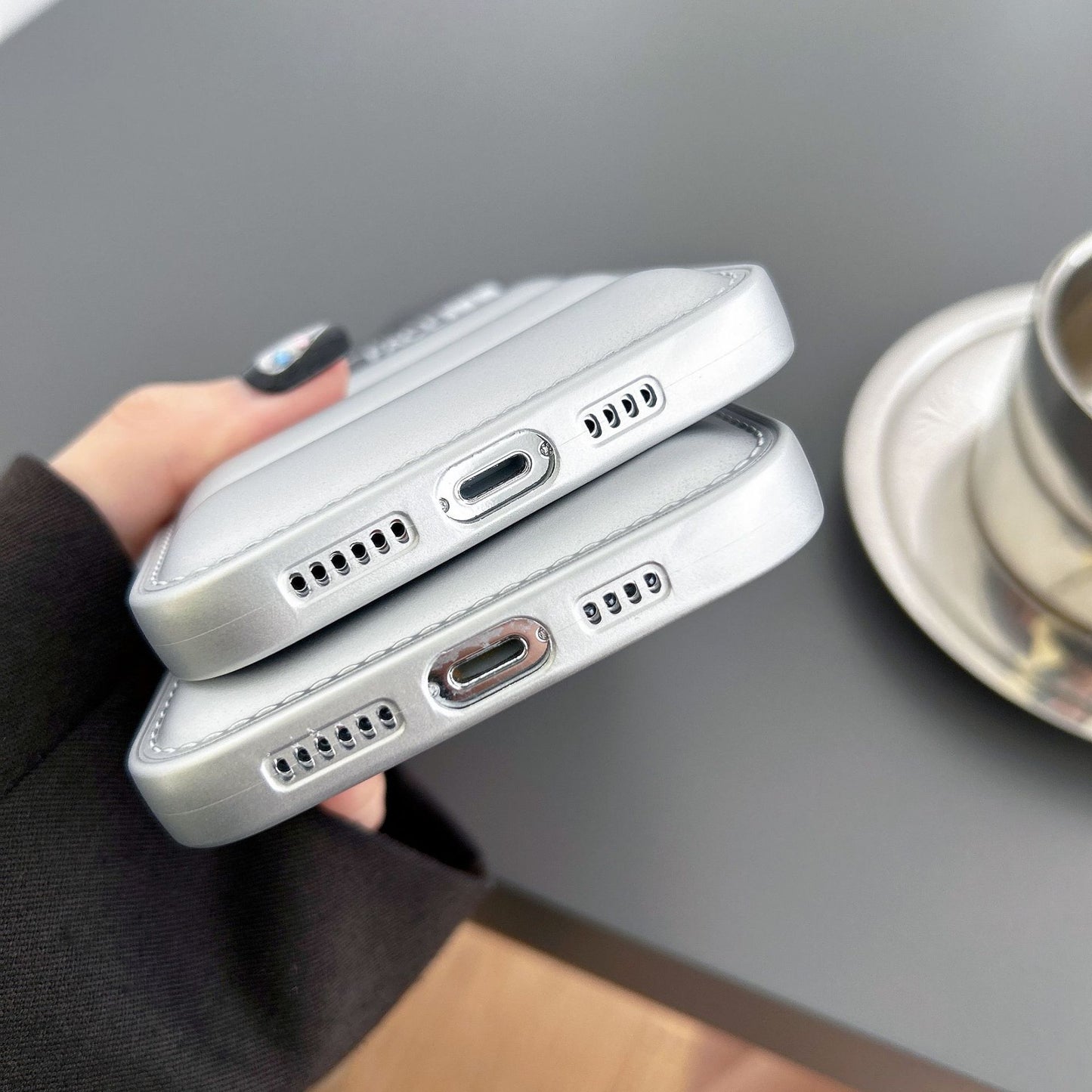 Silver The NF iPhone Case Collabs-LM231105