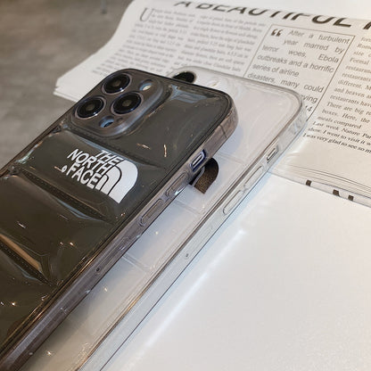 Clear NF iPhone Case-Black