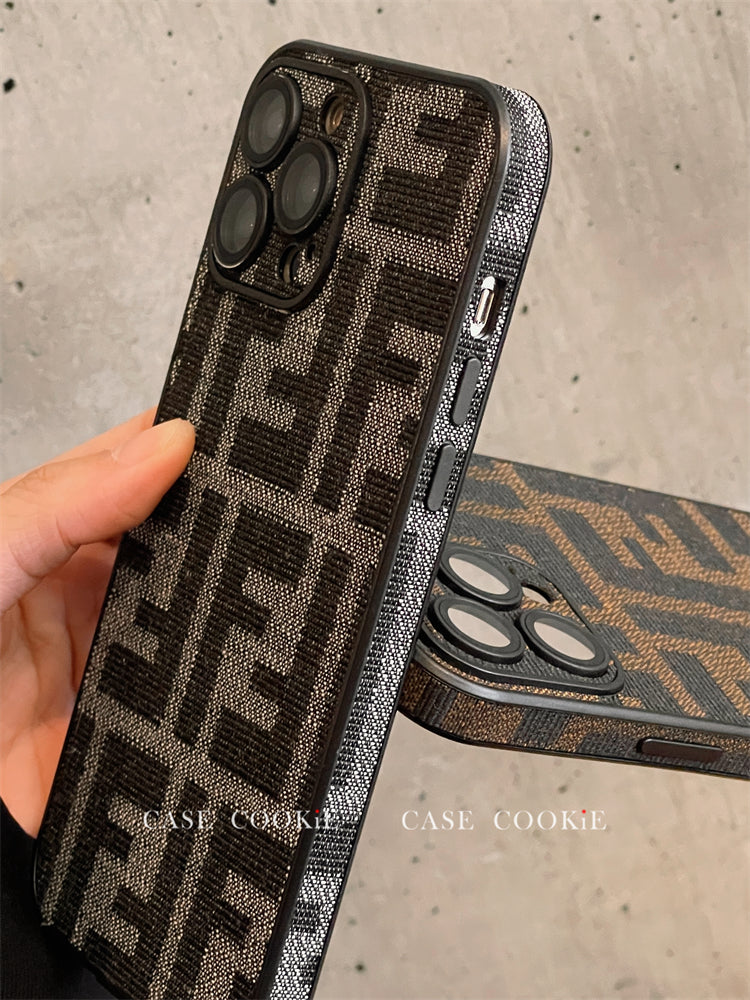 FD iPhone Case Brown-QB241650