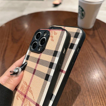 BB Leather  iPhone Case-QBK241345