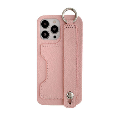 Leather Phone Case For iPhone with Card Holder Brown-LZW121102