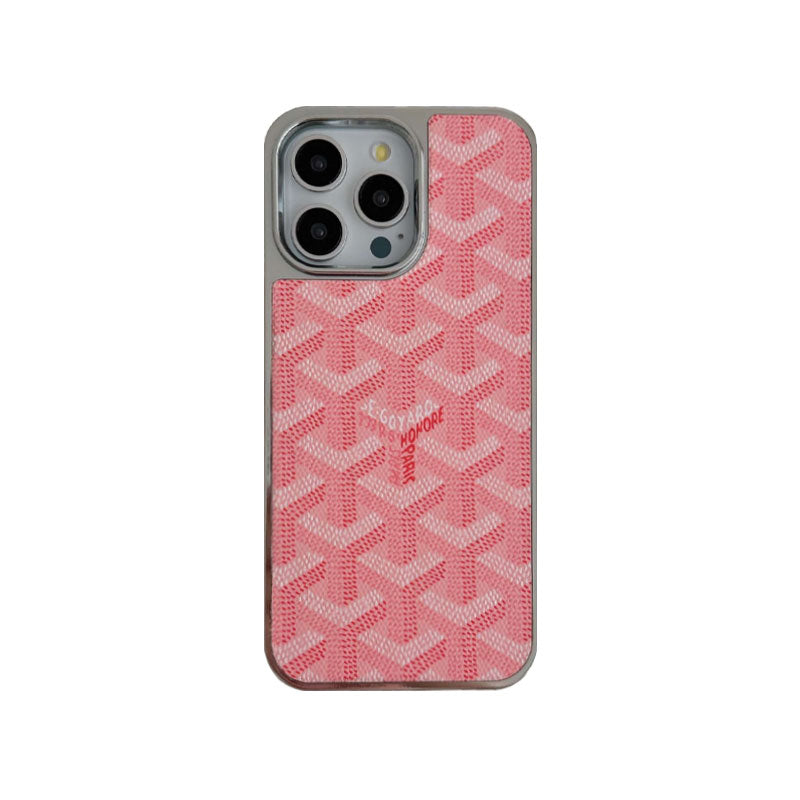 GD iPhone Case Leather Green-DDK240606