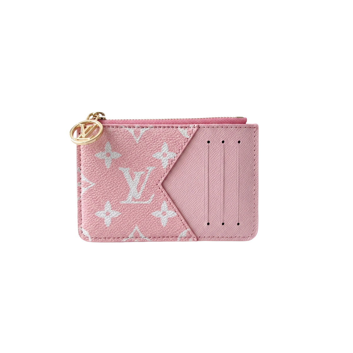Monogram Leather Card Holder