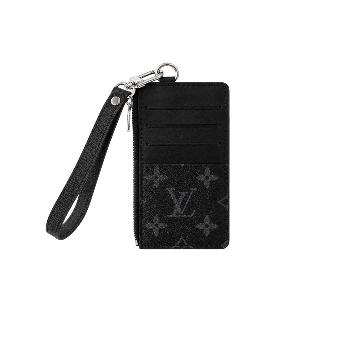 Monogram Card Wristlet
