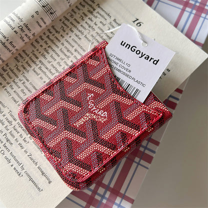 Leather GD Samsung Galaxy Z Flip Series Case With Card Holder Red -QBK251620