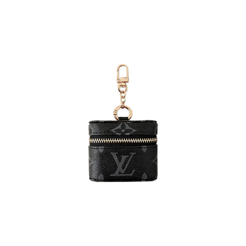 Premium Leather Monogram AirPods Cases-CYLV115