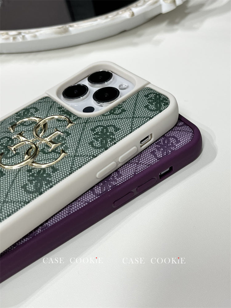 GS iPhone Case Silicone Purple-240325