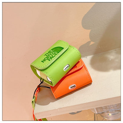 Leather NF AirPods Cases Orange-ZPK251512