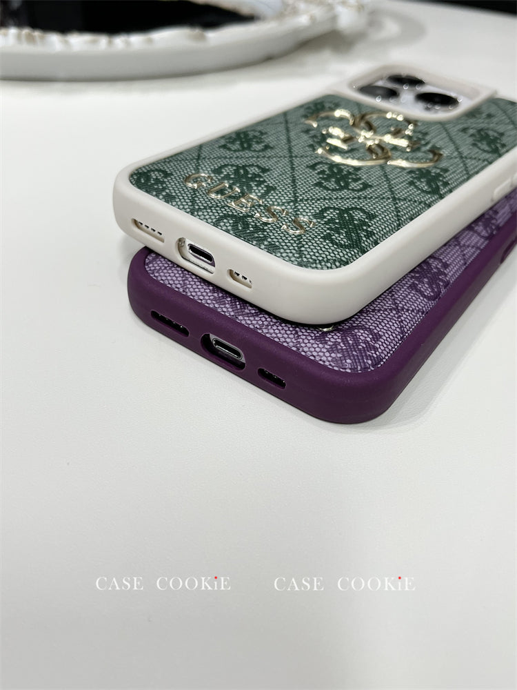 GS iPhone Case Silicone Purple-240325