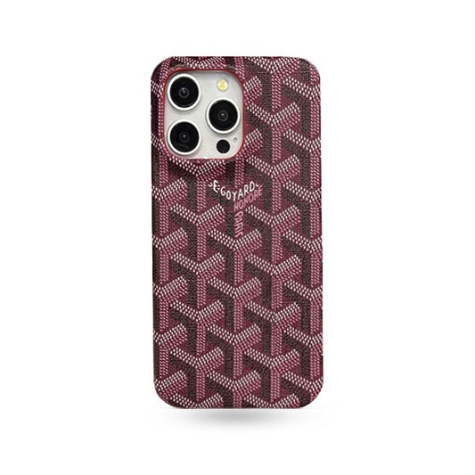 GD iPhone Case Red Leather-YBK241523
