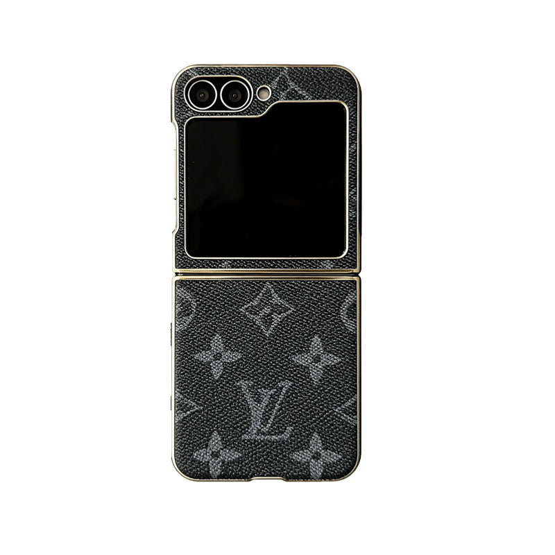 Premium Monogram Samsung Galaxy Z Flip Series Case-CYLV087