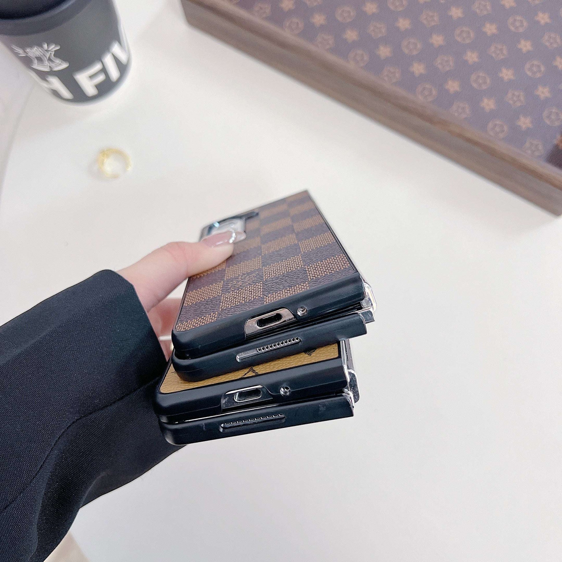 Elegant Monogram Samsung Galaxy Z Fold Series Case -CYLV096