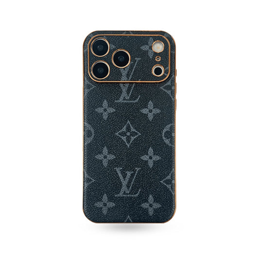 Classic Leather Monogram iPhone Case For iPhone 17 Series- CYLV040
