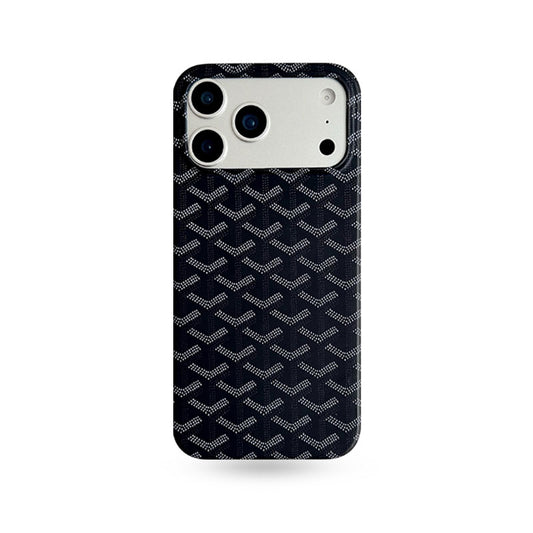 Elegant GD iPhone Case Black For iPhone 17 Series-CYGD011