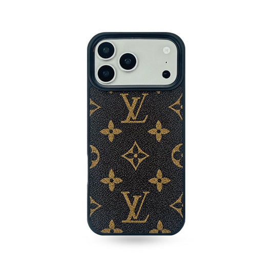 Classic Leather Monogram iPhone Case For iPhone 17 Series-CYLV030