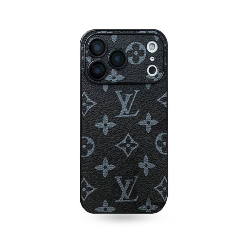 Classic Leather Monogram iPhone Case For iPhone 17 Series-CYLV015