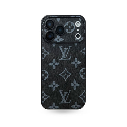 Classic Leather Monogram iPhone Case For iPhone 17 Series-CYLV015