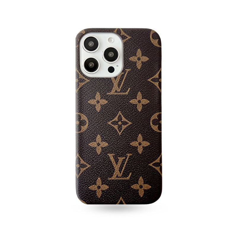 Leather Monogram iPhone Case Big Printing -MTS251807