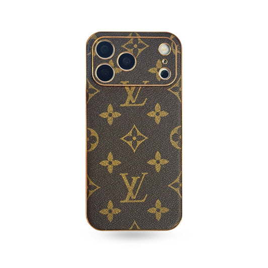 Leather Monogram iPhone Case For iPhone 17 Series-CYLV042