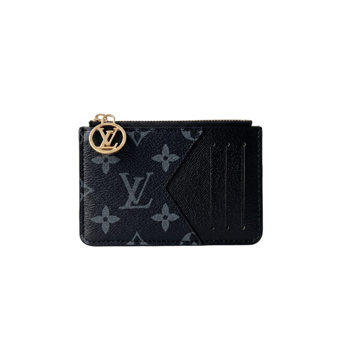 Monogram Leather Card Holder