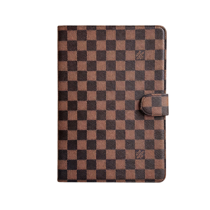 Stylish Leather Monogram  iPad Case Small Printing-CYLV111