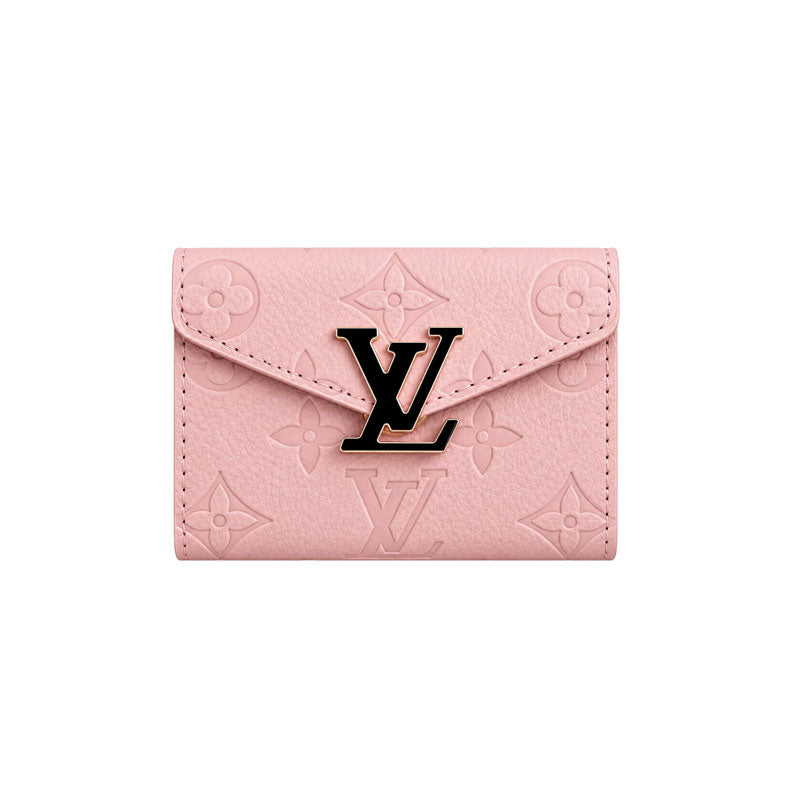 Elegant Leather Monogram Card Wallet -CYLV220