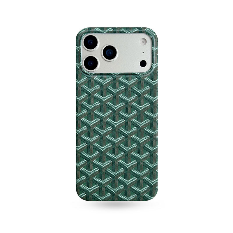 Elegant GD iPhone Case Green For iPhone 17 Series-CYGD012