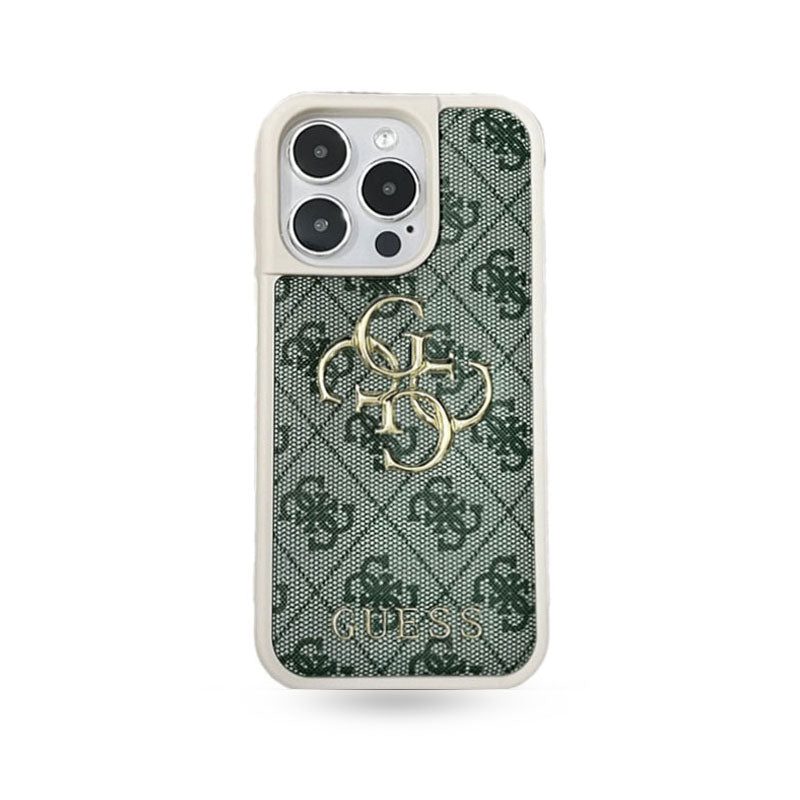 GS iPhone Case Silicone Green-240325